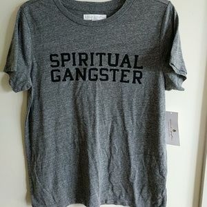 Spiritual Gangster Tee, size M NWT